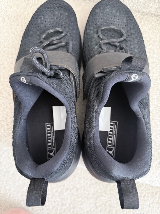 NWOT Nike Flyknit Jordan Trainers 2, Black Knit Slip-On Sneakers main image 7